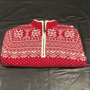 L.L BEAN boys sz 4 pull over sweater